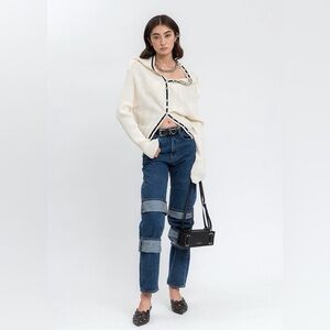 Y/Project Dark Blue Straight Jeans